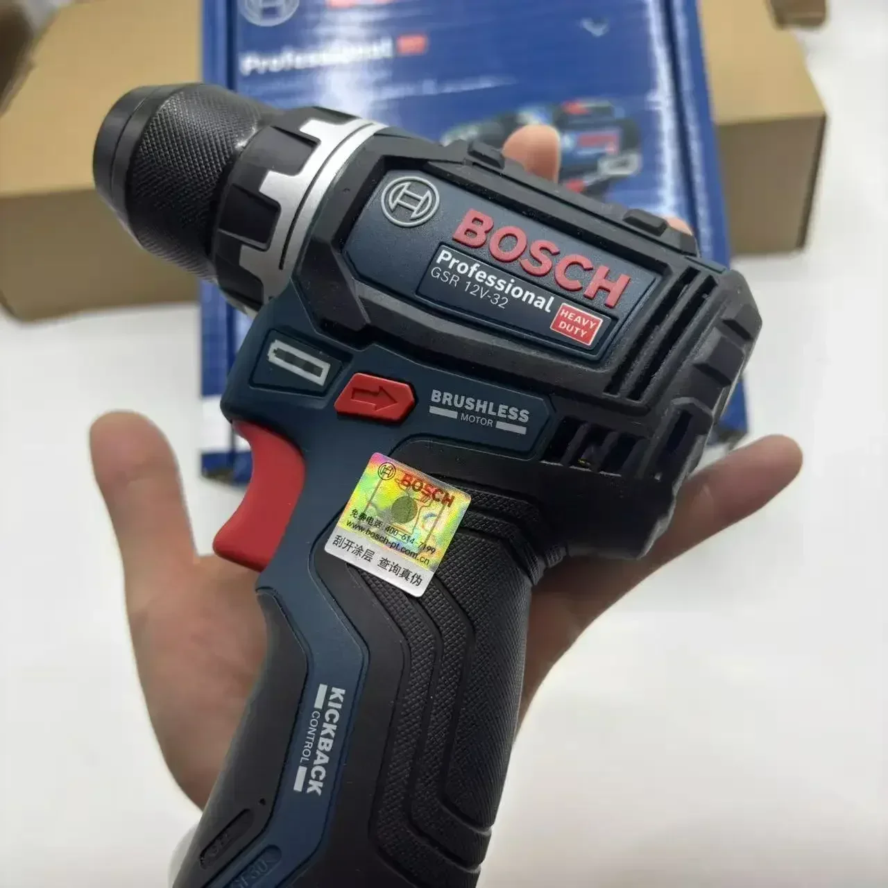 Power Tools Professional - Bosch Professional GSR 12V-32 Borstelloze Accu-Boormachine