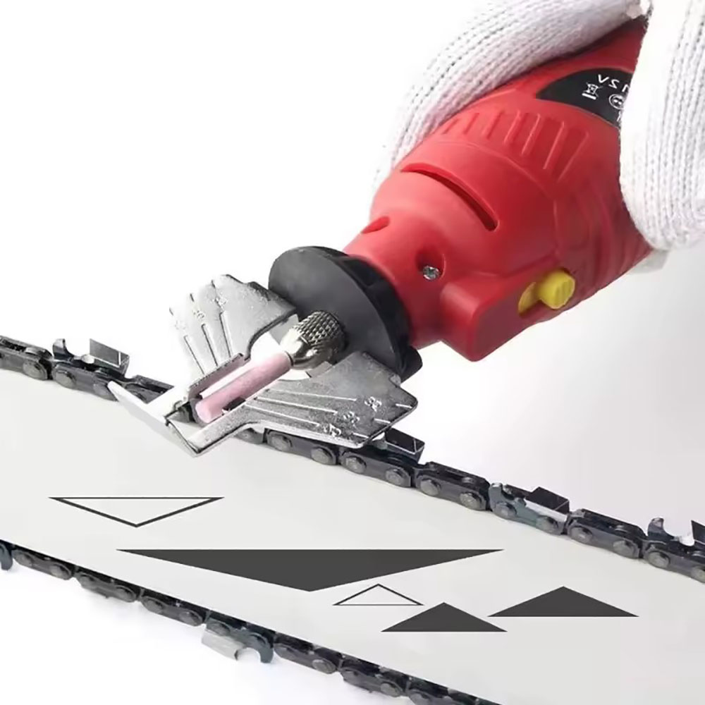 Power Tools World - Kettingzaagslijpset Zaagbladslijper Kettingzaagslijpgereedschap Roterende slijper Kettingmachine