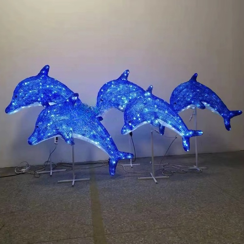 Power Tools World - Waterdichte buitenlamp met oceaan-dierenmotief, op maat