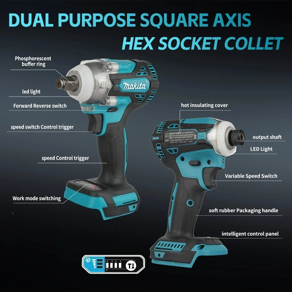 Makita DTW300 draadloze, oplaa - Makita Drill Dtw300 recensie en prijs