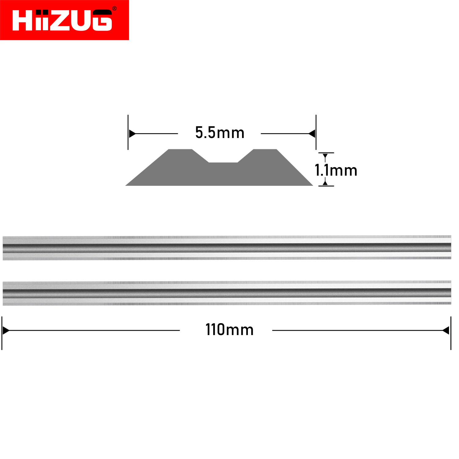 110mm x 5.5mm x 1.1mm Makita S - Planer Handheld Electric recensie en prijs